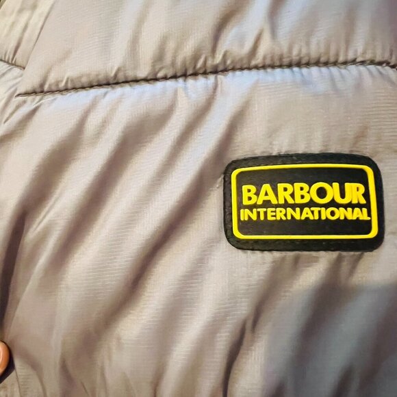 Barbour International Puffer Coat Jacket US Womens 4 - Picture 15 of 16